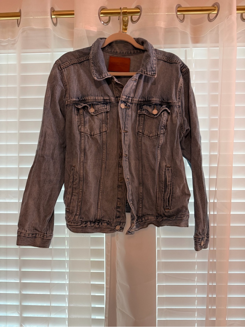 Lucky Brand Classic Light Wash Denim Jacket